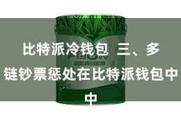 比特派冷钱包 三、多链钞票惩处在比特派钱包中