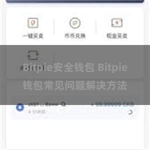 Bitpie安全钱包 Bitpie钱包常见问题解决方法