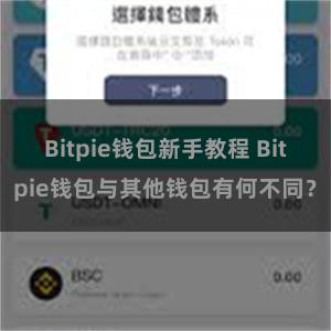 Bitpie钱包新手教程 Bitpie钱包与其他钱包有何不同？