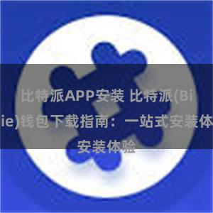 比特派APP安装 比特派(Bitpie)钱包下载指南：一站式安装体验