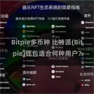 Bitpie多币种 比特派(Bitpie)钱包适合何种用户？