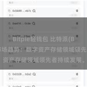 Bitpie轻钱包 比特派(Bitpie)钱包市场趋势：数字资产存储领域领先者持续发展。