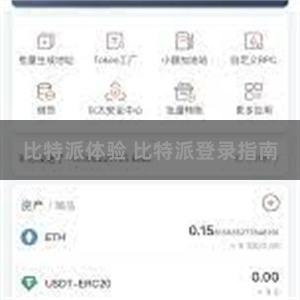 比特派体验 比特派登录指南