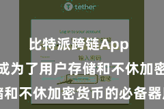 比特派跨链App  数字钱包成为了用户存储和不休加密货币的必备器用