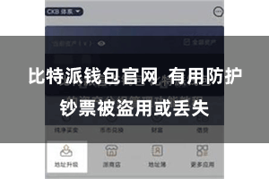 比特派钱包官网  有用防护钞票被盗用或丢失