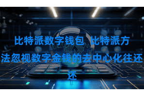 比特派数字钱包  比特派方法忽视数字金钱的去中心化往还